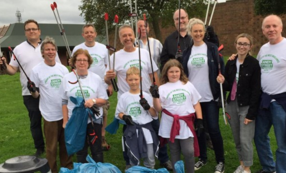 Pale Street cleaned by local volunteers