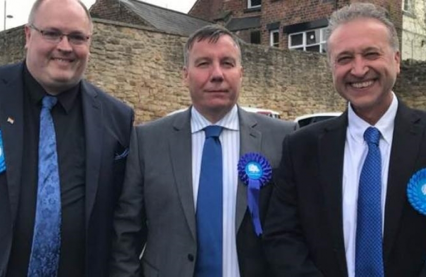 Cllr Shaun Keasey (Sedgley), Cllr Bryn Challenor (Gornal), Cllr Chris Neale (U Gornal&W)