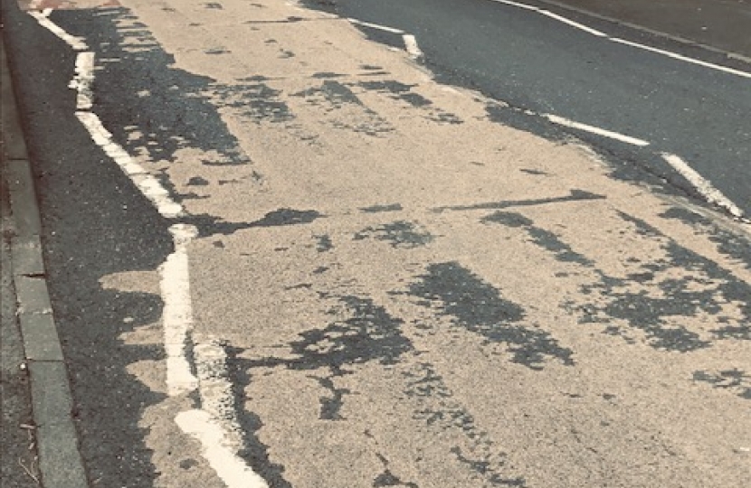 Road outside the Red Hall School